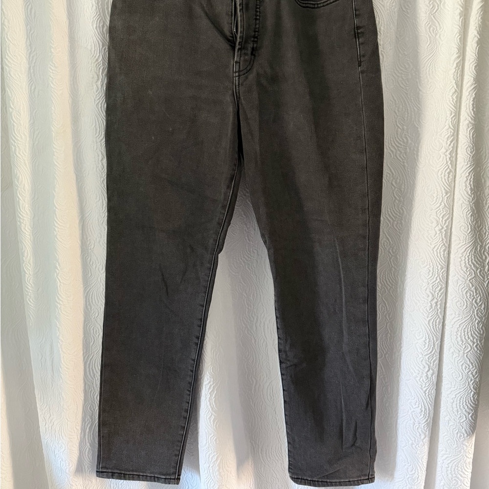 Old Navy Women's Straight Leg Jeans - Charcoal